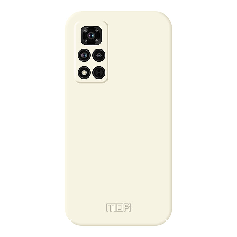 MOFI JK Qin Series For Honor V40 5G Phone Case Skin-Feel Protective Phone Cover - Orange MOFI JK Qin Series For Honor V40 5G Phone Case Skin-Feel Protective Phone Cover - Orange